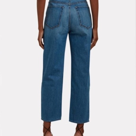 Mother Snacks Denim Jeans Womens Size 28 Blue HW Double Stacked Ankle Retro - Picture 2 of 5